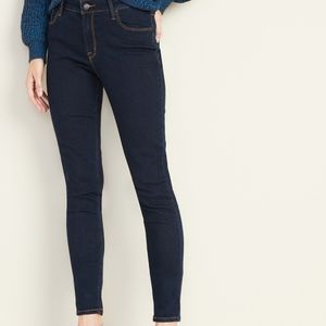 Old Navy Rockstar Skinny Jeans Size 14 Dark Wash